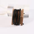 Miniatyrbild 11 av 11: Presentset för män Plånbok Bälte Klocka Armband Penna