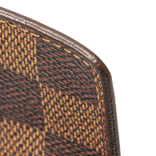 Pre-owned Louis Vuitton Damier Ebene Pochette Cles Brown