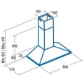 Miniatyrbilde 3 av 3: Damphette Cata V600WH Hvit
