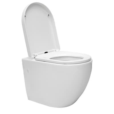 Væg hængende toilet toilet toiletsæde Med Soft-close-vaskeanlæg abnehmabar
