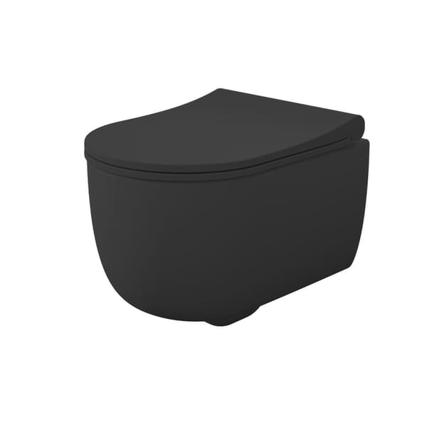 Svedbergs Alta Veggskål Rimless m/soft-close sete - vegghengt toalett