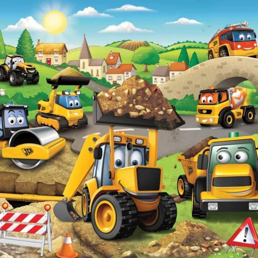 Walltastic Veggtapet My First JCB New 43787