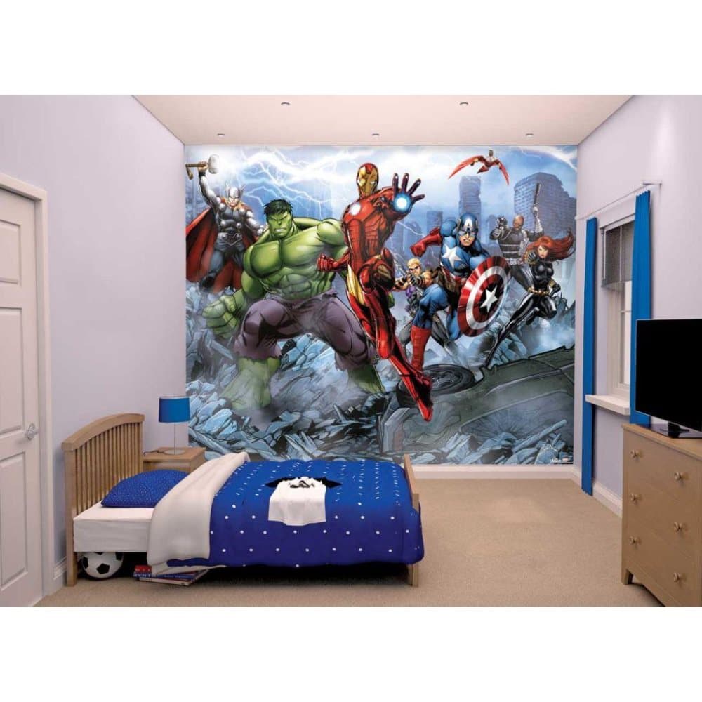 Walltastic Veggtapet Avengers Assemble 43848