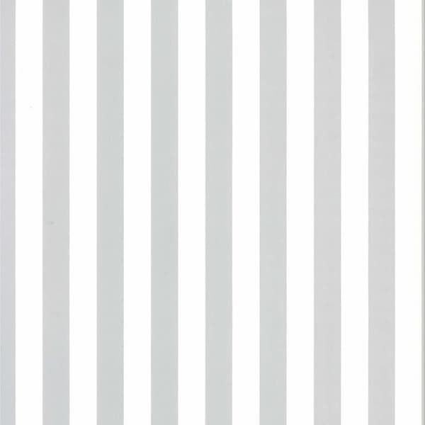 Noordwand Fabulous World Veggpanel Stripes hvit og lysegrå 67103-3