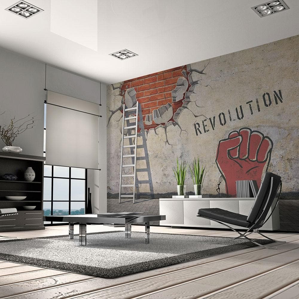 Fototapet - The invisible hand of the revolution