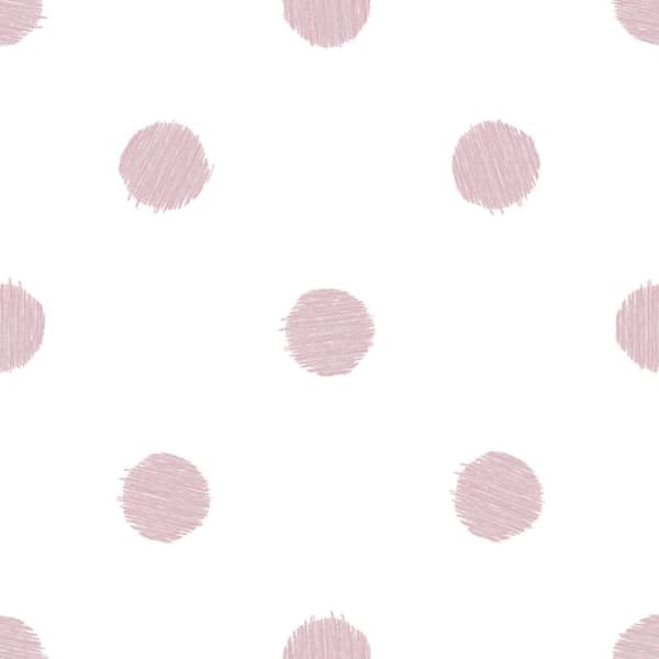 Noordwand Urban Friends & Coffee Tapet prickar vit och rosa