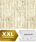 Miniatyrbild 2 av 6: Non woven-tapet trä utseende EDEM 81108BR07 lätt texturerad matt färg grädde beige brun 5,33 m2