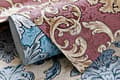 Miniatyrbild 4 av 6: Non woven-tapet barock EDEM 6001-94 präglad glittrande mönstermatt bakgrund färg röd koppar guld 10,65 m2