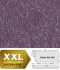 Miniatyrbild 2 av 5: Non woven-tapet Blommig EDEM 9040-29 präglad glansigt färg violett röd lila 10,65 m2