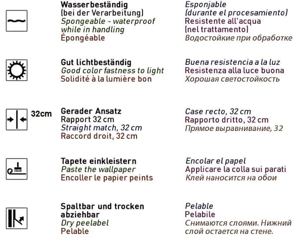 Tapet textur EDEM 206-40 texturerad matt färg vit 7,95 m2