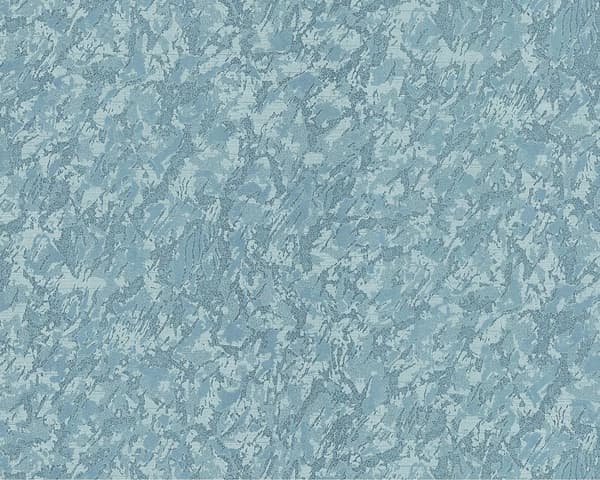 Non woven-tapet uni kulör EDEM 9076-29 präglad metallisk effekt färg blå turkos 10,65 m2
