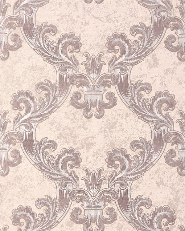 Tapet barock EDEM 1026-13 texturerad metalliska höjdpunkter färg grädde beige silver silver 5,33 m2