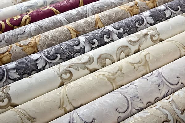 Non woven-tapet barock EDEM 9085-27 präglad skimrande färg vit silver grå 5,33 m2