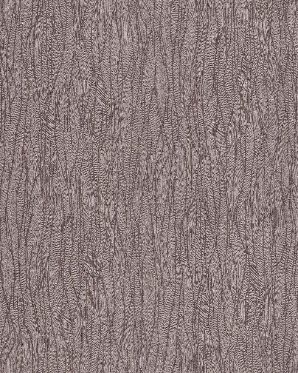 Tapet stribet EDEM 122-26 prægede metallisk mønster mat baggrund farve brun beige 5,33 m2
