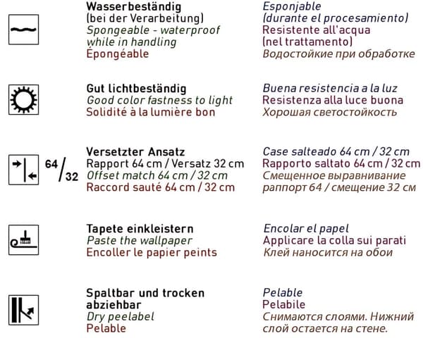 Tapetti kollaasi EDEM 87001BR15 hieman rakenteellinen metalliset kohokohdat väri turkoosi harmaa beige valkoinen hopea 5,33 m2
