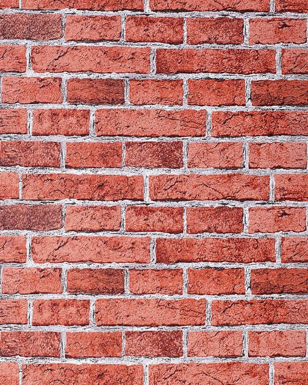 Tapet sten utseende EDEM 583-24 texturerad matt färg röd korall röd brun röd grå 5,33 m2