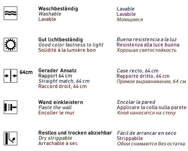 Non woven-tapet grafisk EDEM 81136BR29 präglad metalliskt mönstermatt bakgrund färg antracit svart silver 10,65 m2
