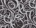 Miniatyrbild 1 av 7: Non woven-tapet grafisk EDEM 81136BR29 präglad metalliskt mönstermatt bakgrund färg antracit svart silver 10,65 m2