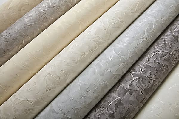 Non woven-tapet textur EDEM 9086-24 präglad skimrande färg vit ljus rosa 5,33 m2