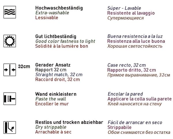 Non woven-tapet textur EDEM 9086-24 präglad skimrande färg vit ljus rosa 5,33 m2