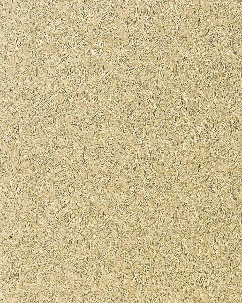 Tapet uni kulör EDEM 706-23 präglad pärlemorskimrande effekt färg beige sand gul oliv brun guld 5,33 m2