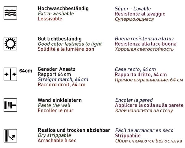 Non woven-tapet trä utseende EDEM 81108BR00 lätt texturerad matt färg vit grå antracit 5,33 m2