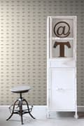 Miniatyrbillede 4 af 6: ESTAhome tapet knuder brunt og cremefarvet 53 cm x 10,05 m