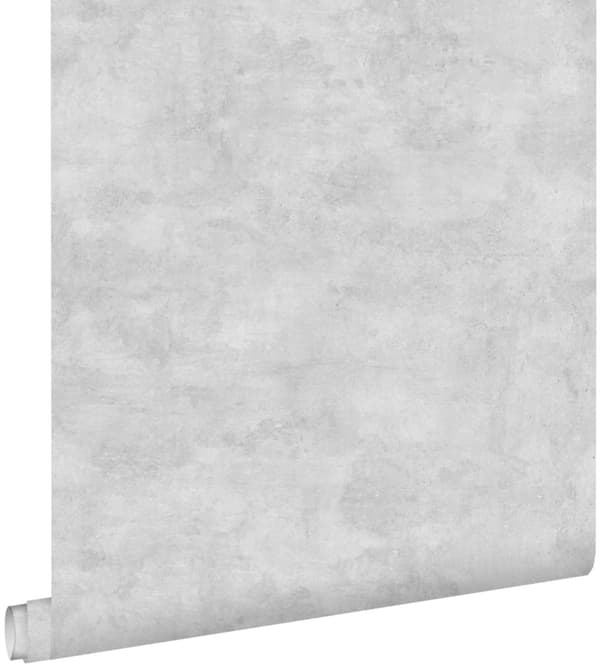 ESTAhome tapet betonglook ljust krämfärgat 53 cm x 10,05 m