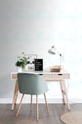 Miniatyrbillede 6 af 9: Origin Wallcoverings tapet flydende bobler mintgrønt, pastelblåt og mathvidt - 337213 - 53 cm x 10,05 m