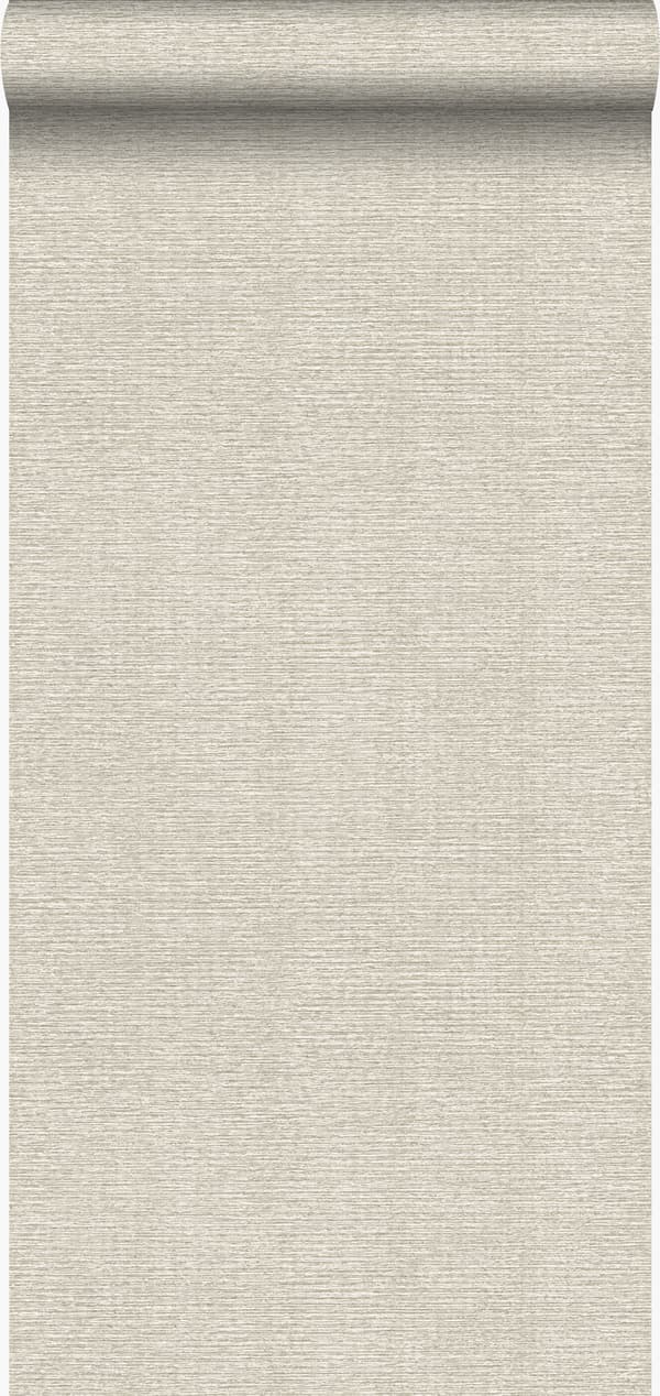 Origin Wallcoverings tapet linnestruktur sandfärgat - 347375 - 53 cm x 10,05 m