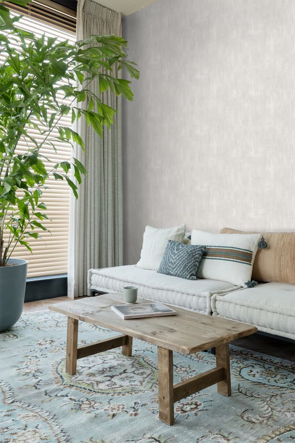 ESTAhome tapet malerisk virkning lysegråt 53 cm x 10,05 m