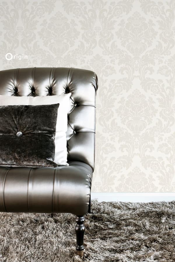 Origin Wallcoverings tapet ornament vitt 53 cm x 10,05 m