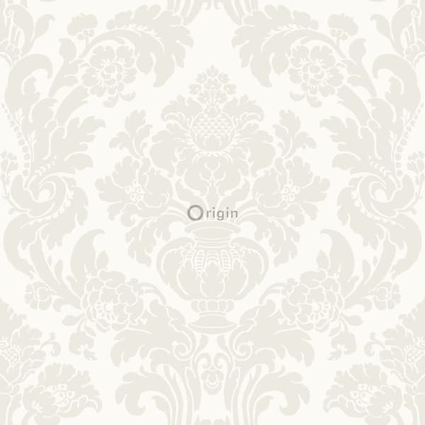 Origin Wallcoverings tapet ornament vitt 53 cm x 10,05 m