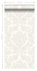 Miniatyrbild 8 av 8: Origin Wallcoverings tapet ornament vitt 53 cm x 10,05 m