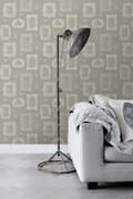 Miniatyrbild 4 av 7: ESTAhome tapet recept mullvadsgrått 53 cm x 10,05 m