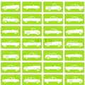 Miniatyrbild 4 av 5: ESTAhome tapet bilar limegrönt 53 cm x 10,05 m