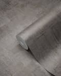 Miniatyrbild 6 av 8: Origin Wallcoverings tapet målningsstruktur mörkt mullvadsgrått 53 cm x 10,05 m