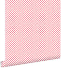Miniatyrbild 1 av 5: ESTAhome tapet rutor rött 53 cm x 10,05 m
