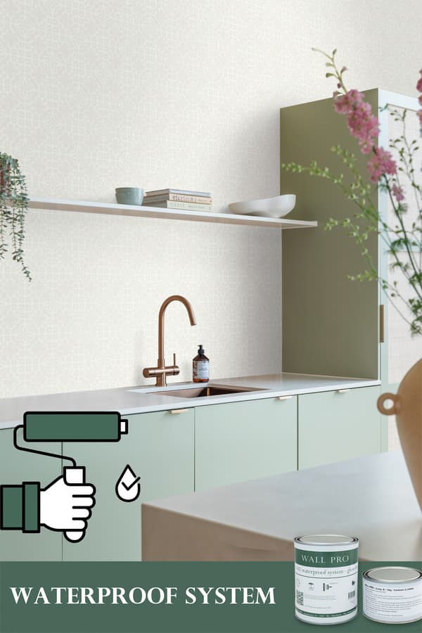 ESTAhome tapet slitna golvbrädor silver 53 cm x 10,05 m