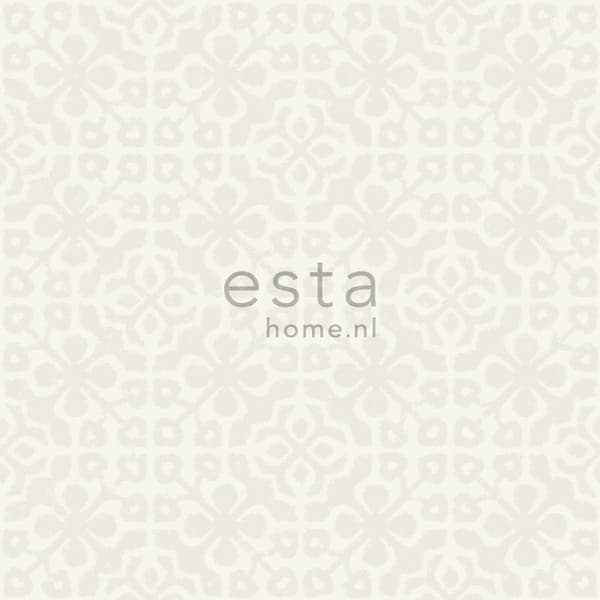 ESTAhome tapet slitna golvbrädor silver 53 cm x 10,05 m