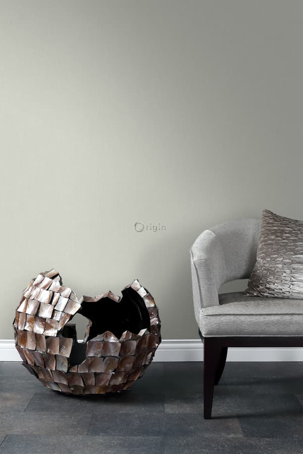 Origin Wallcoverings tapet linned lysebrunt 53 cm x 10,05 m