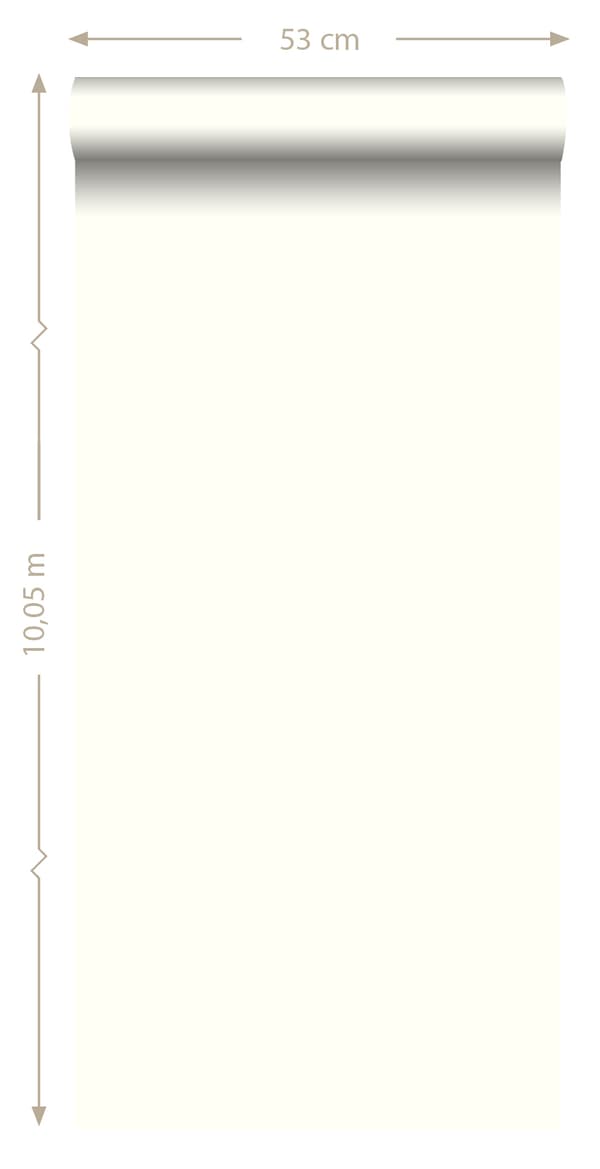 ESTAhome tapet malerisk virkning cremefarvet 53 cm x 10,05 m