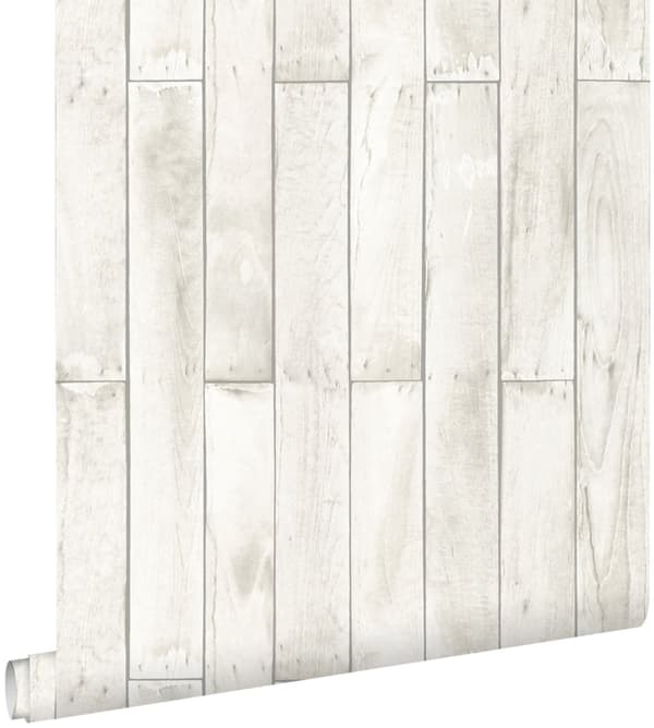 ESTAhome tapet træeffekt hvidt 53 cm x 10,05 m