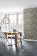 Miniatyrbild 5 av 8: ESTAhome tapet kelim-lapptäcke mullvadsgrått 53 cm x 10,05 m