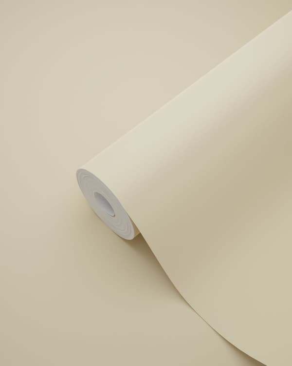 ESTAhome tapet enfärgad beige 53 cm x 10,05 m