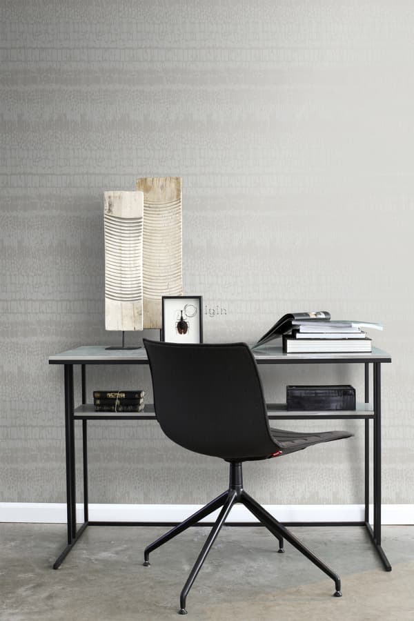Origin Wallcoverings tapet dyreskindsmønster mulvarpegråt 53 cm x 10,05 m