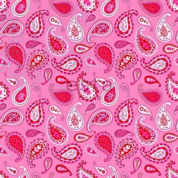 ESTAhome tapet Paisleys karamellrosa 53 cm x 10,05 m