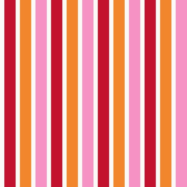 ESTAhome tapet ränder rosa och orange 53 cm x 10,05 m