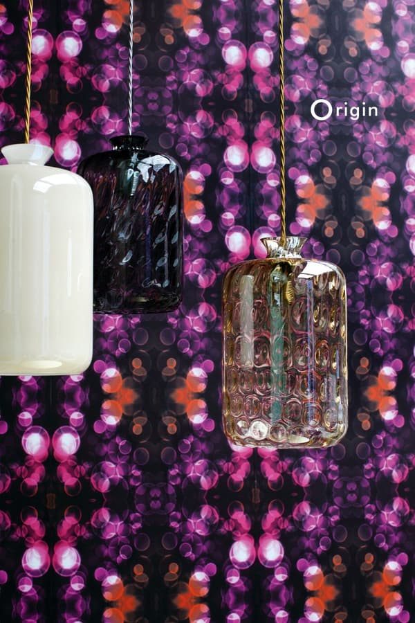 Origin Wallcoverings tapet kalejdoskop rosa och orange 53 cm x 10,05 m
