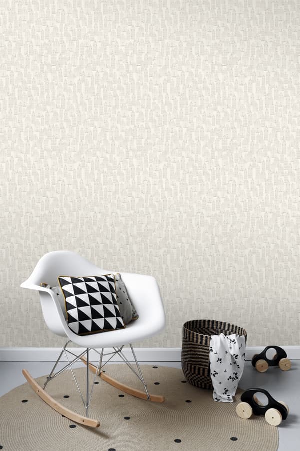 ESTAhome tapet Kanalhus i Amsterdam silver 53 cm x 10,05 m